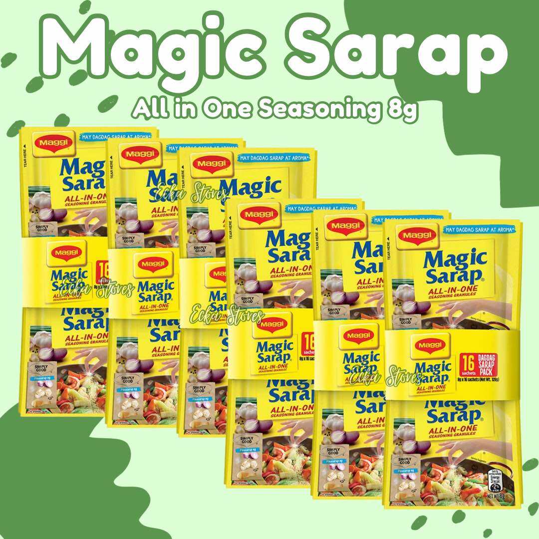 Maggi Magic Sarap All In One Seasoning 8g Pack 16pcs Lazada Ph