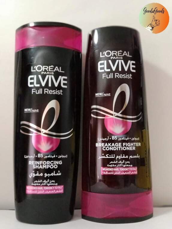 Loreal Paris Elvive Full Resist Reinforcing Shampoo And Conditioner 400ml Lazada Ph 0606