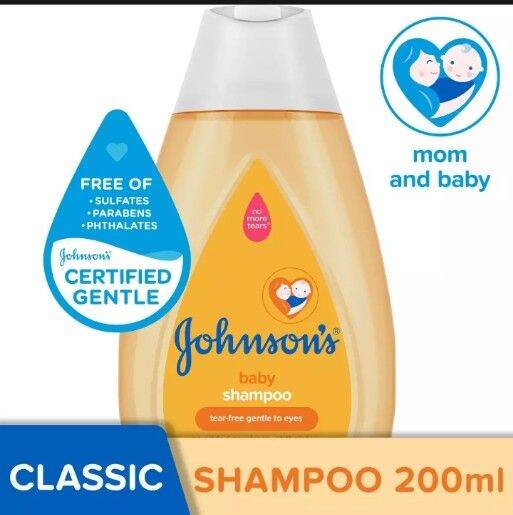 Authentic Johnson and Johnson Baby Shampoo 200ml Lazada PH