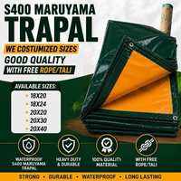 20*20 and 20*40 FEET S400 MARUYAMA TRAPAL GOOD QUALITY AND AFFORDABLE!!!