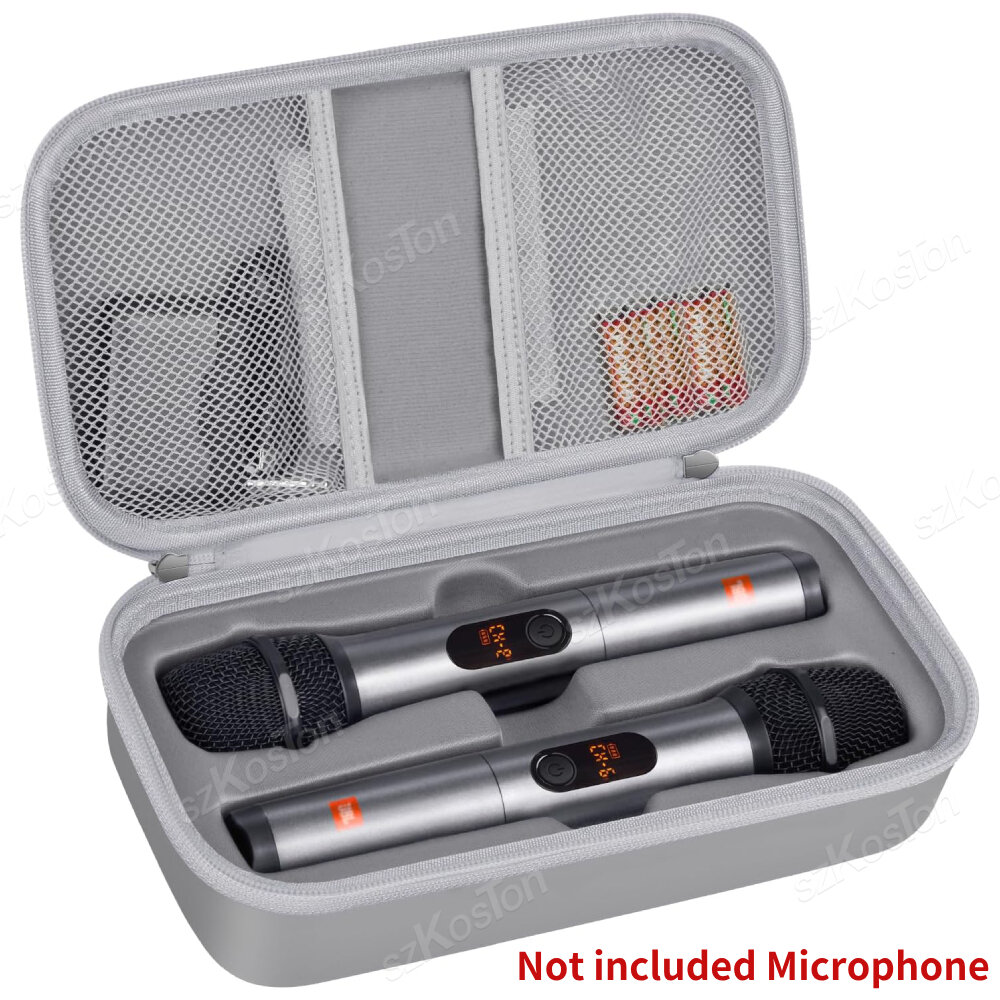 Wireless Microphone Case for JBL PartyBox Wireless Two Microphone ...