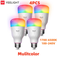 Yeelight | Global Version Yeelight Smart LED Bulb W3 E26 WiFi Connection Dimmable Voice Control Compatible with Mijia Google Home
