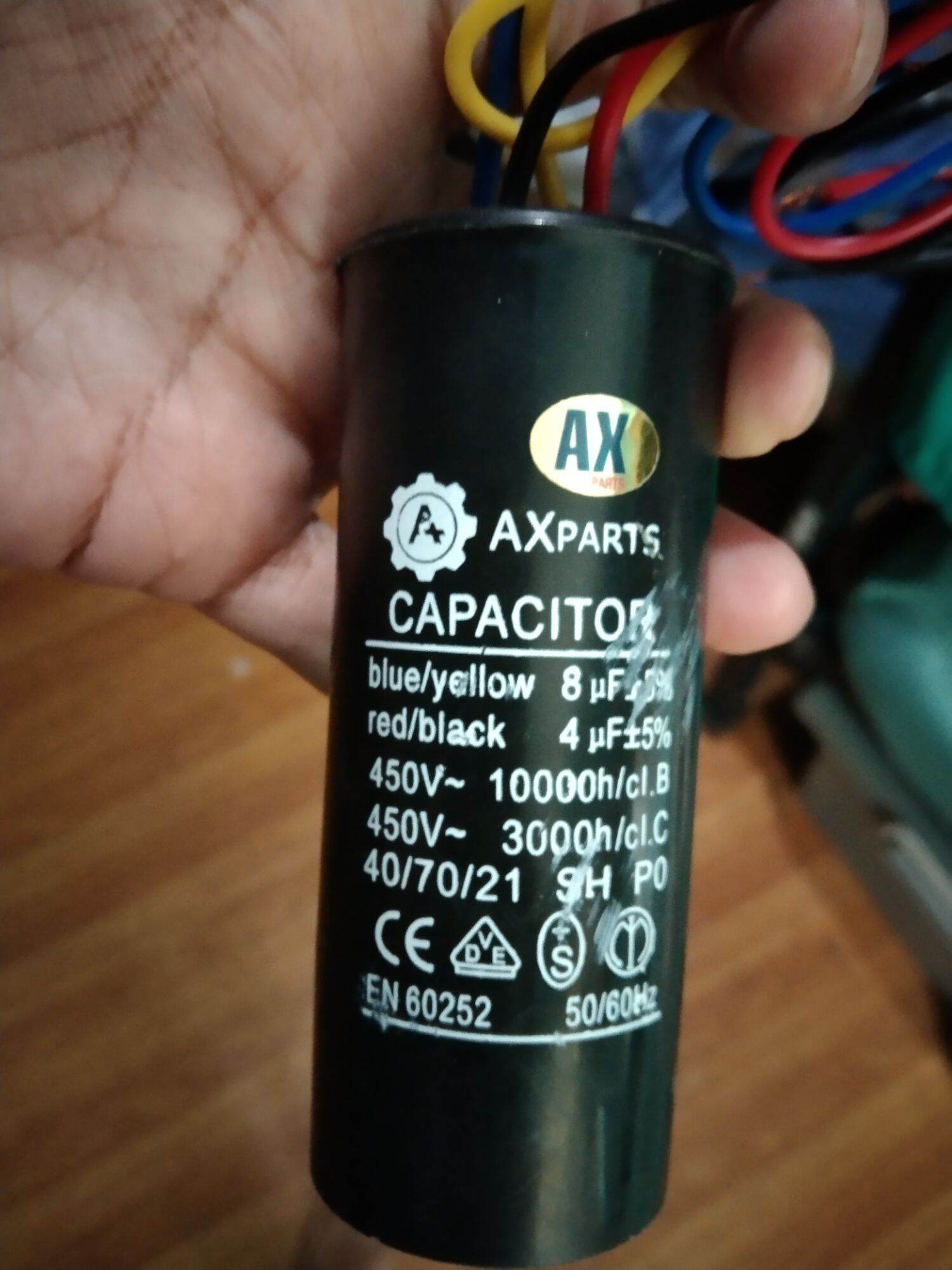 In Stock 450V Washing Machine Capacitor Low Loss & Long - View #8