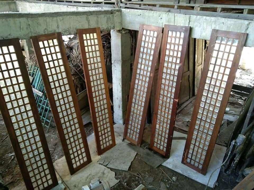 transom type capiz 30cm x 5ft long 1pc | Lazada PH