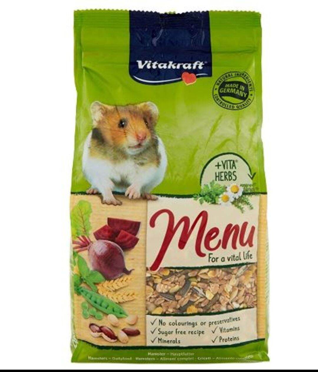 VitaKraft Menu for a Better Life (Rabbit) 1 kilo & 500 GRAMS and VERSELELAGA CRISPY MUESLI