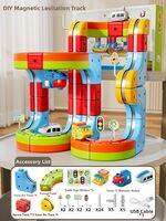 BABYSHOME | Magical Transforming Magnetic Track Intelligence Enhancing Toy
