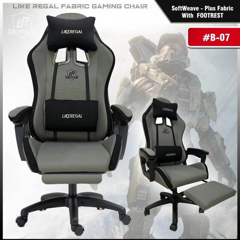 LIKEREGAL Fabric Gaming Chair Lazada PH