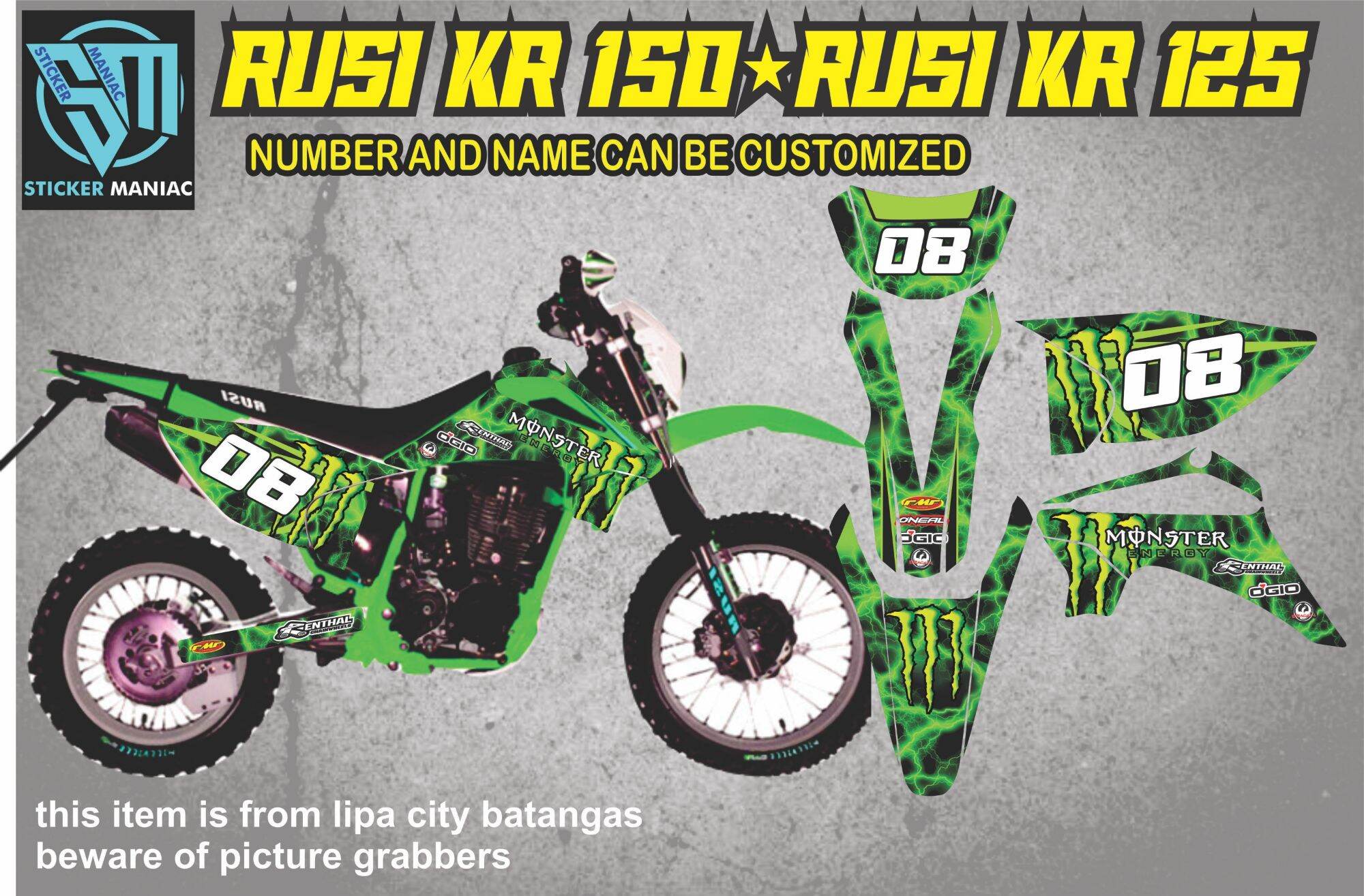 rusi dirt bike 200cc