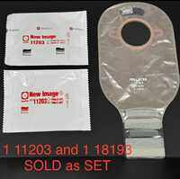 Hollister Ostomy Colostomy Bag 1 Set Brand new unopen 57 MM Careplus 11203 Item from USA (On Hand in the Philippines)