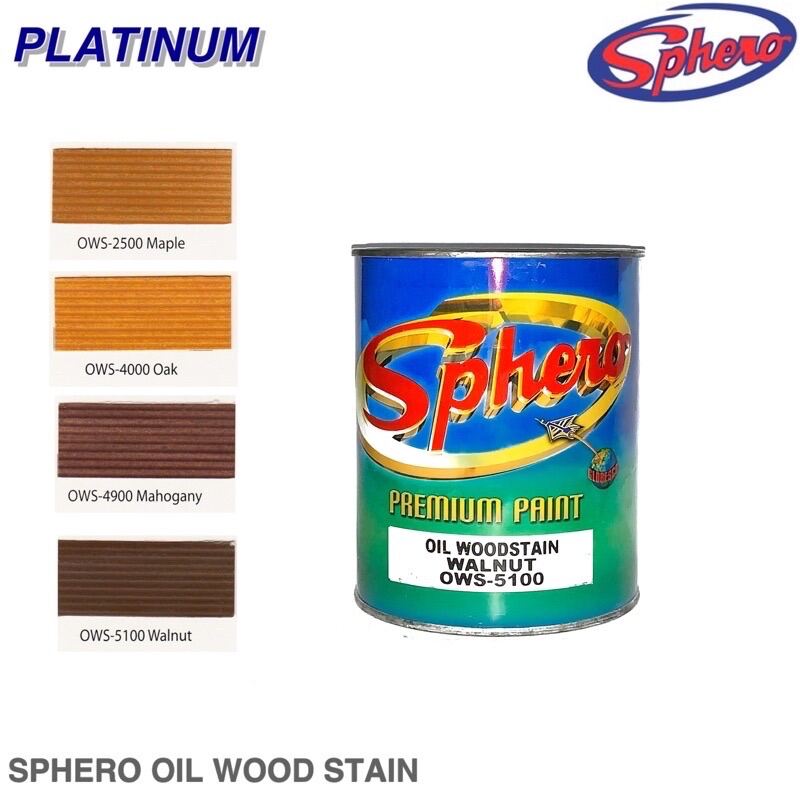 Wood Oil Matte Finish Stain Mahogany Maple Oak Walnut - 1L