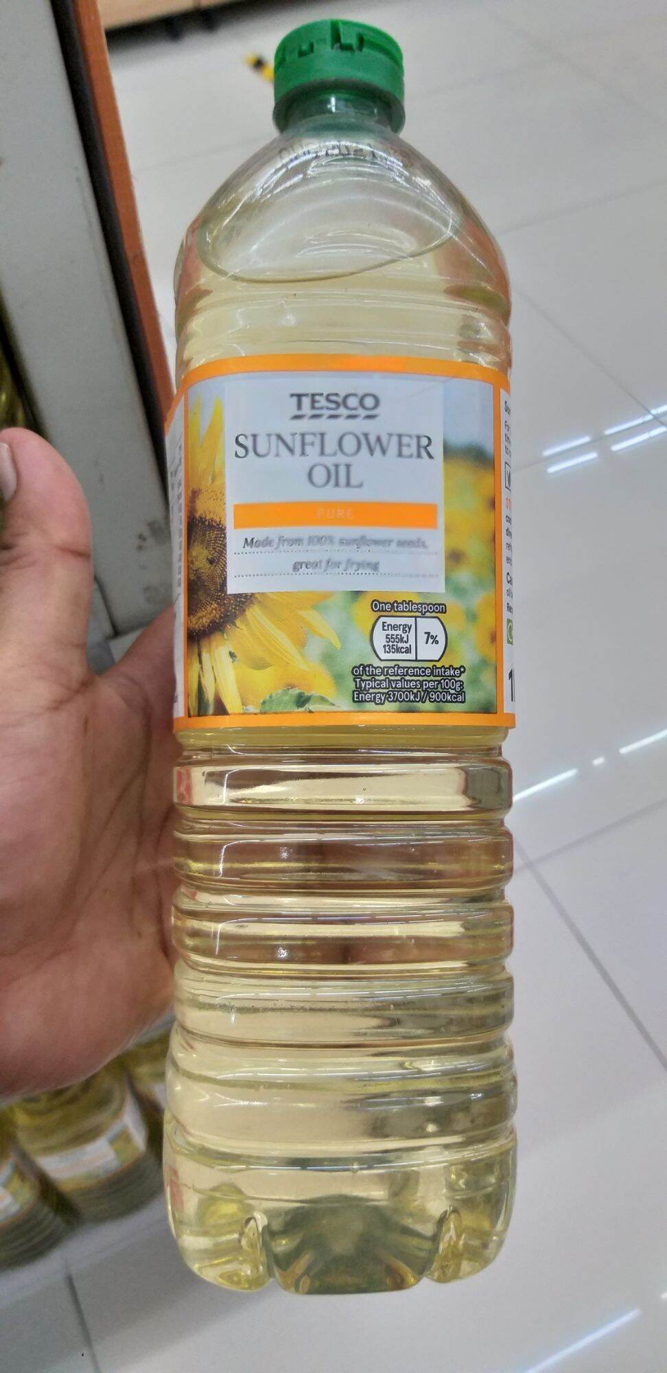 TESCO SUNFLOWER OIL (1LITER) MADE FROM 100 SUNFLOWER SEEDS Lazada PH