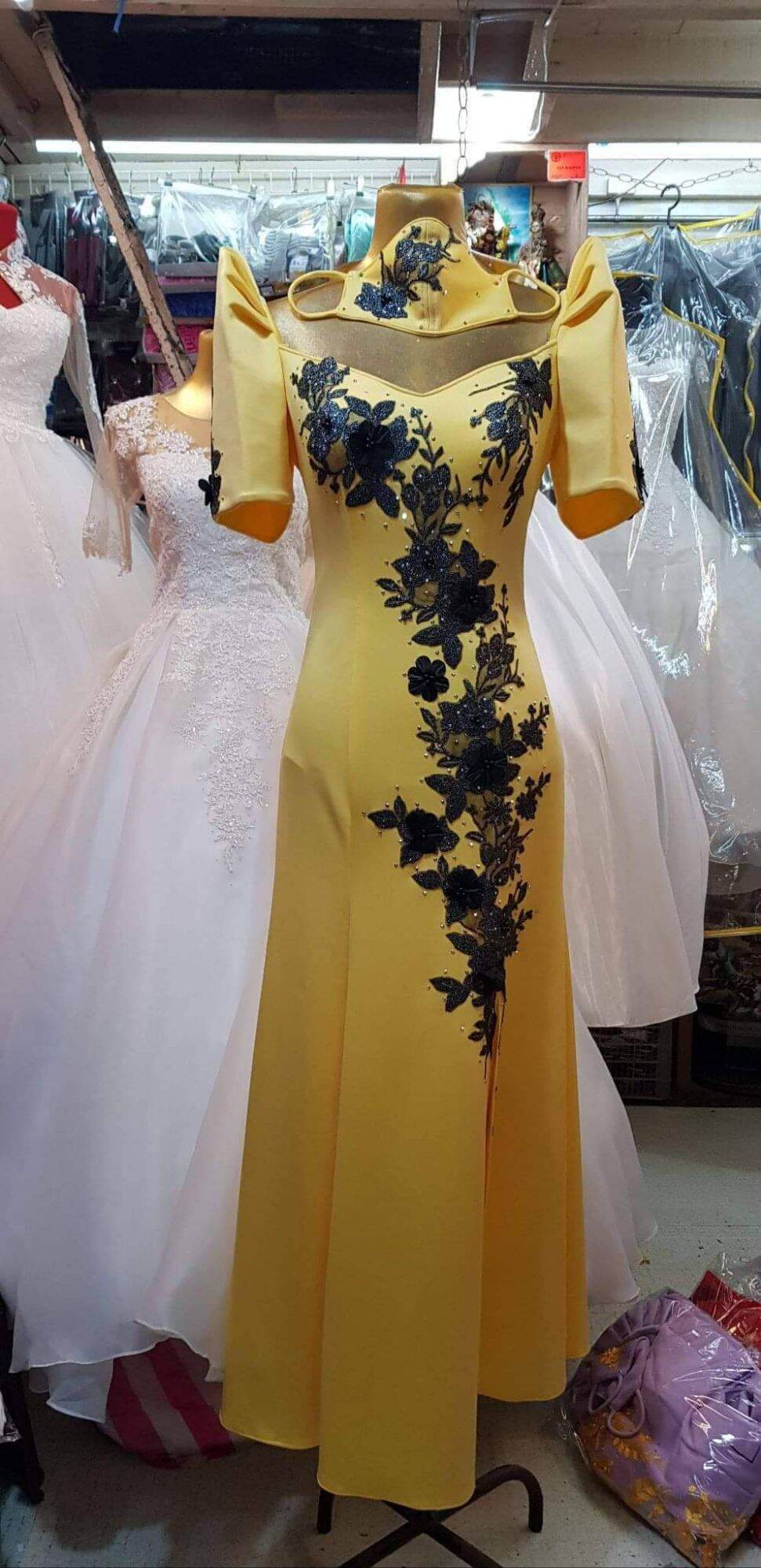 Modern filipiniana dress in divisoria sale