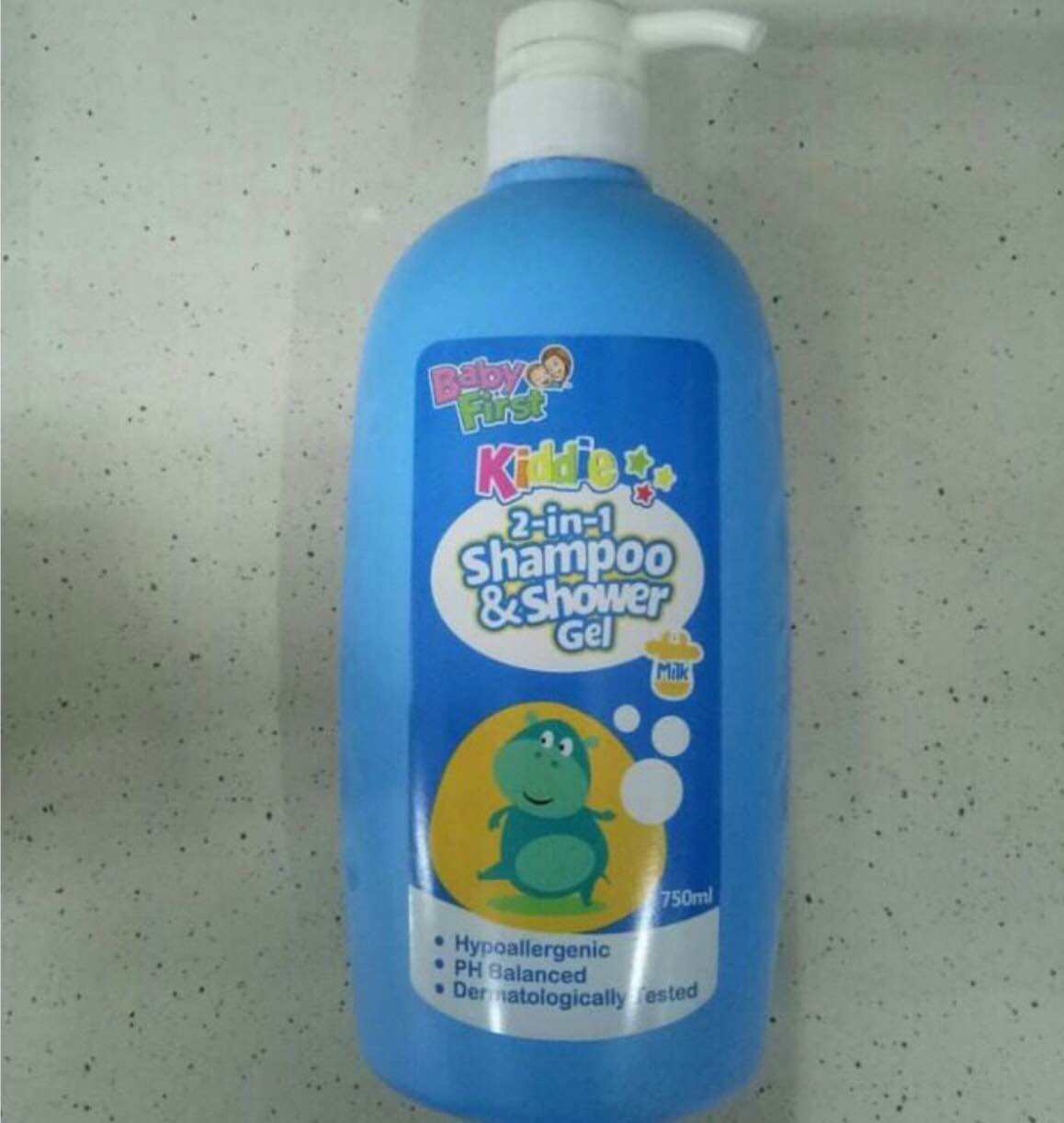 Baby First Kiddie 2 In 1 Shampoo & Shower Gel 750ml. 