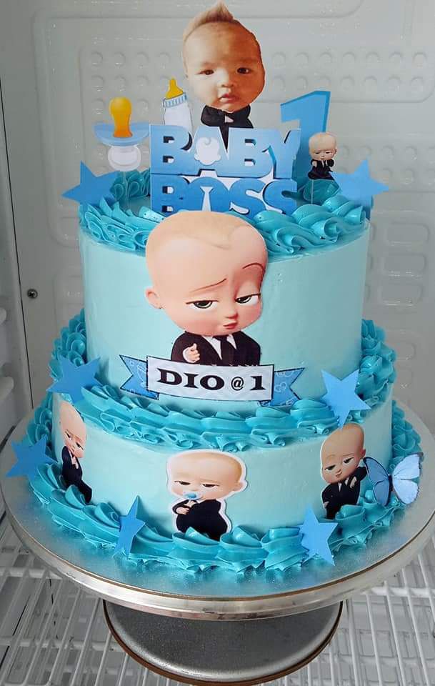 Boss Baby Month Cake Topper (8th Month)