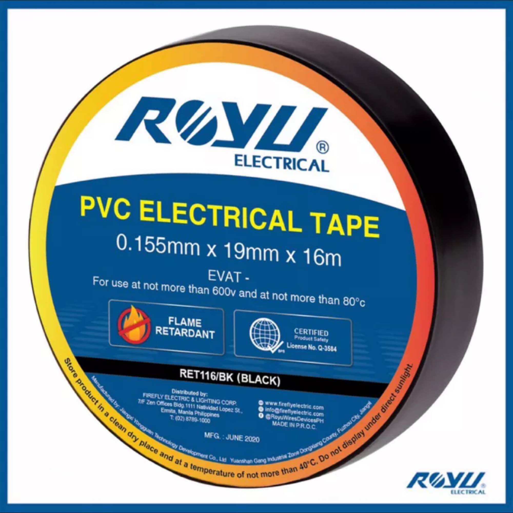 ROYU PVC ELECTRICAL TAPE SSK electric Lazada PH