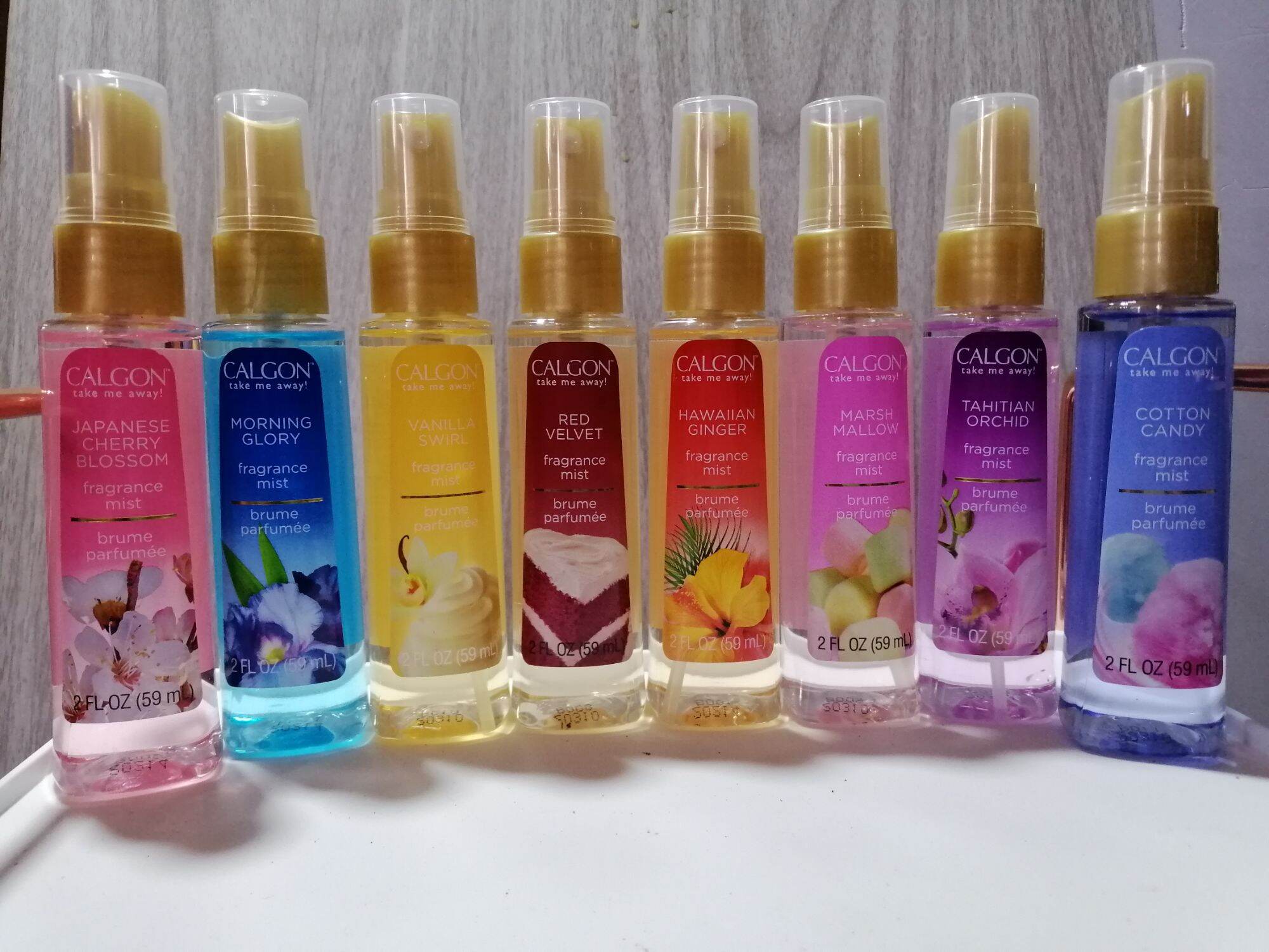 Calgon take me away body online mist