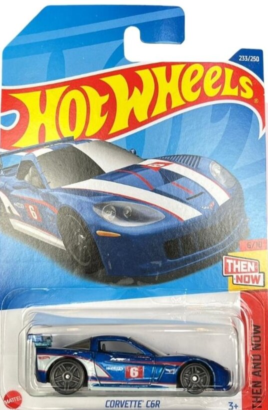 Hot Wheels Corvette C6R (Then and Now) 1:64 scale model | Lazada PH