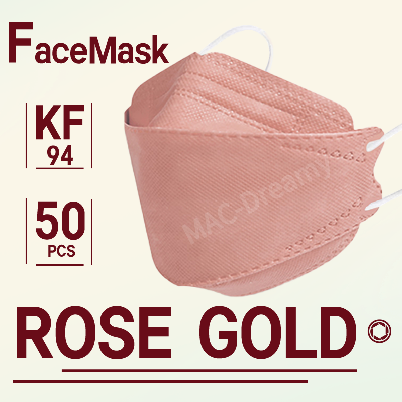 KF94 Mask Original 50pcs Facemask Disposable Nonwoven 4Layer KF94