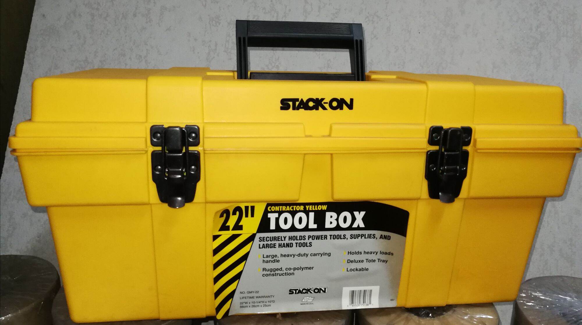Stackon 22" Construction Toolbox Made in USA Lazada PH