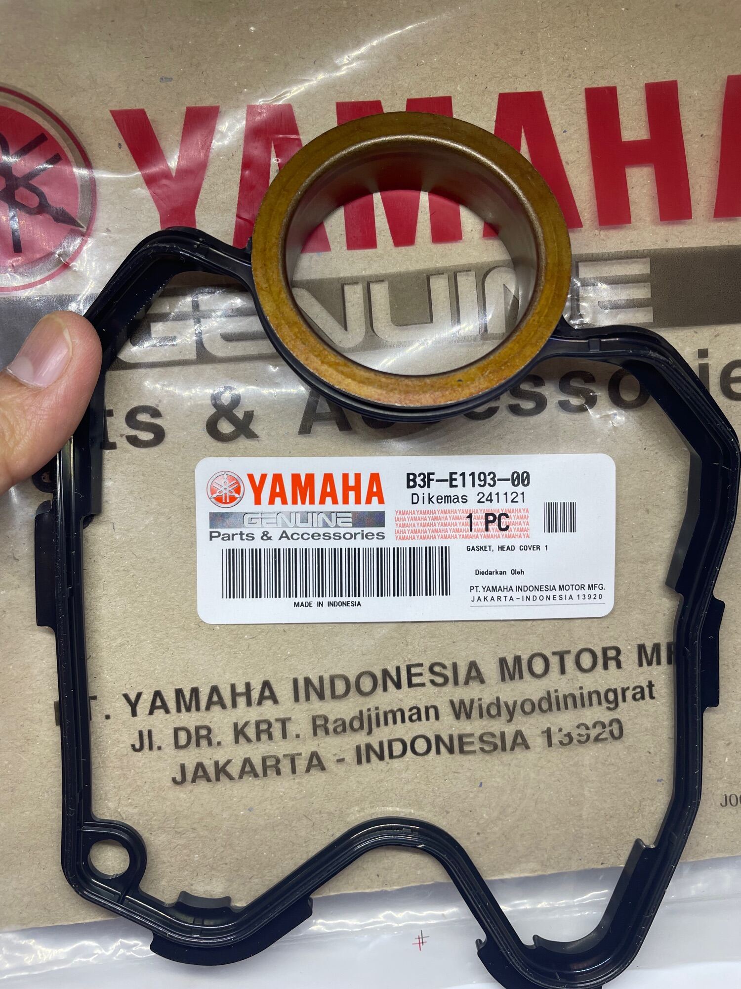 Gasket Head Cover 1 Aerox v1,v2/Nmax v1,v2 B3FE119300 Yamaha Genuine Parts Lazada PH