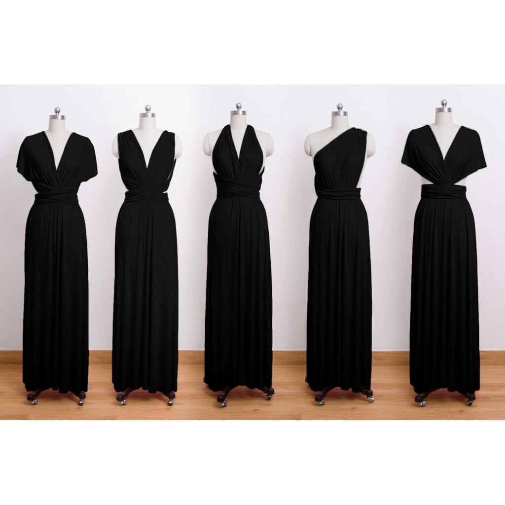 Black infinity cheap dress