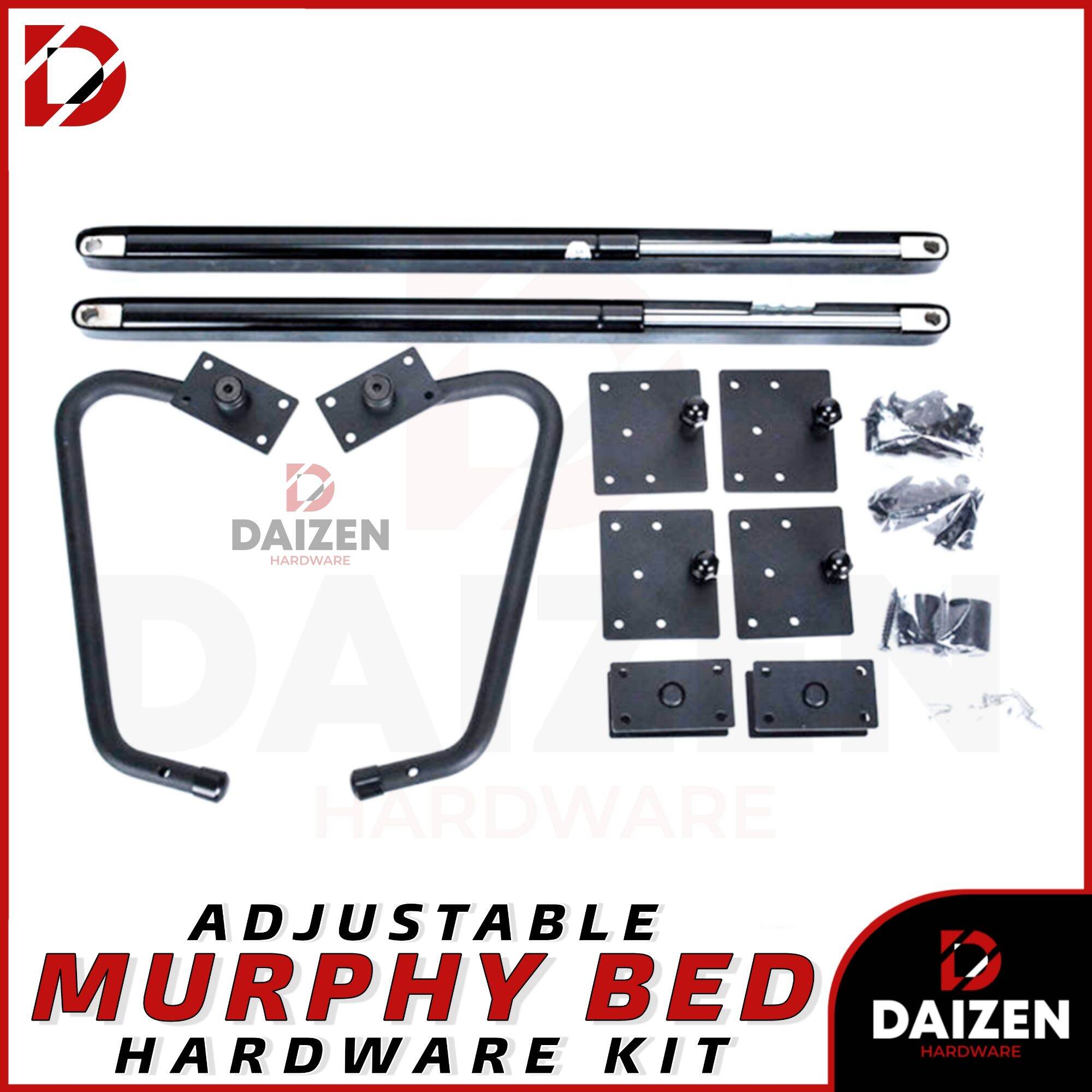 Adjustable Murphy Bed Hardware Kit, Murphy Bed Mechanism. 