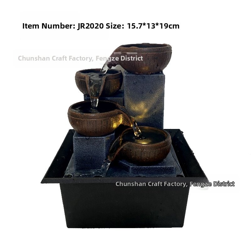 CHIZHIDU | Prosperity Wealth Feng Shui Decorative Fountain