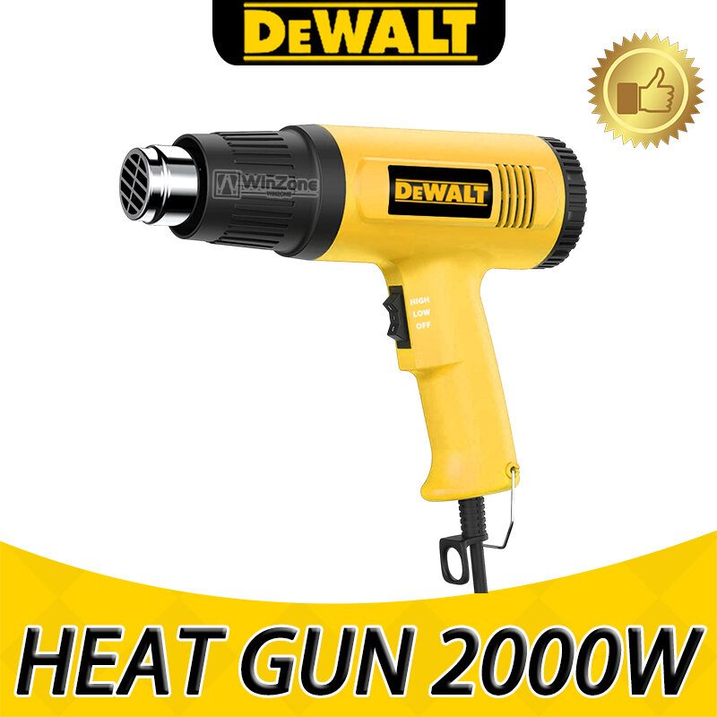 DeWALT 2000W Heat Gun - Shrink Plastic with Hot Air