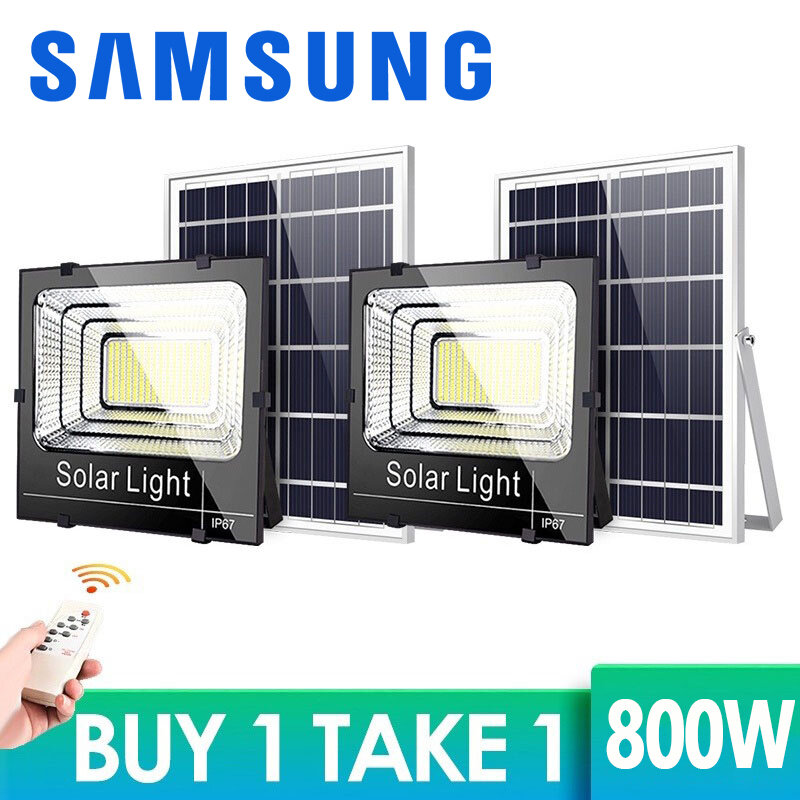 SAMSUNG 10 Year Warranty 500W Heavy Duty Solar Led Outdoor Flood Light ...