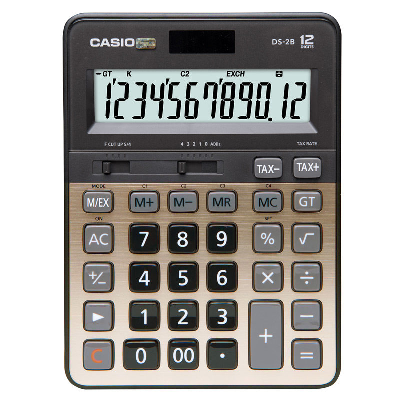 Casio | CASIO GX-120B/MX-120B/DX-120B Business and Financial Accounting Office Calculator Large Screen Large Buttons