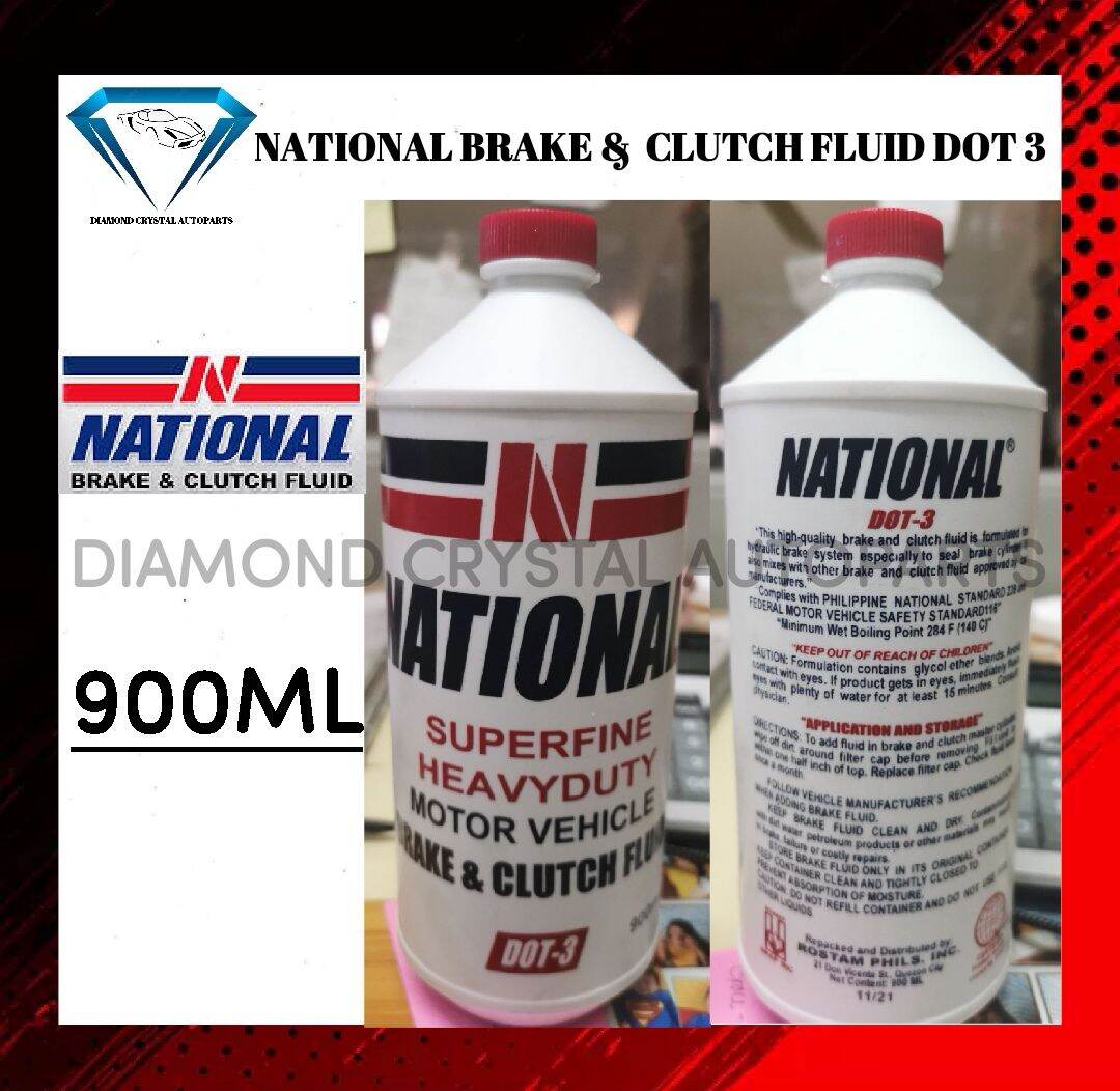 National Brake & Clutch Fluid DOT 3 ORIGINAL ROSTAM PHIL. INC Lazada PH