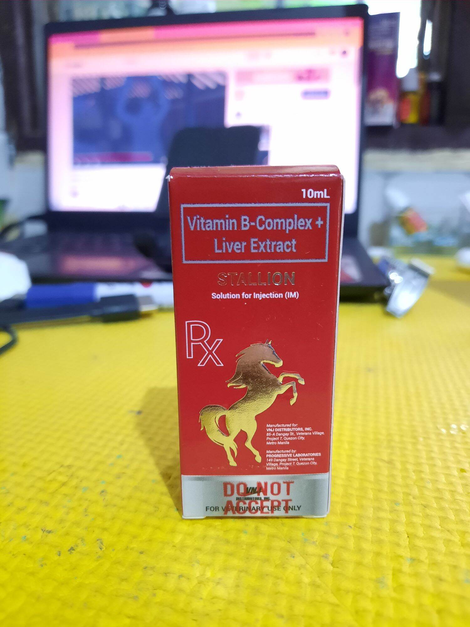 STALLION VITAMIN B COMPLEX + LIVER EXTRACT 10ML Lazada PH