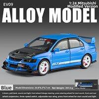 jiaye toys | 1/24 Modified Mitsubishi EVO9 Alloy Car Model