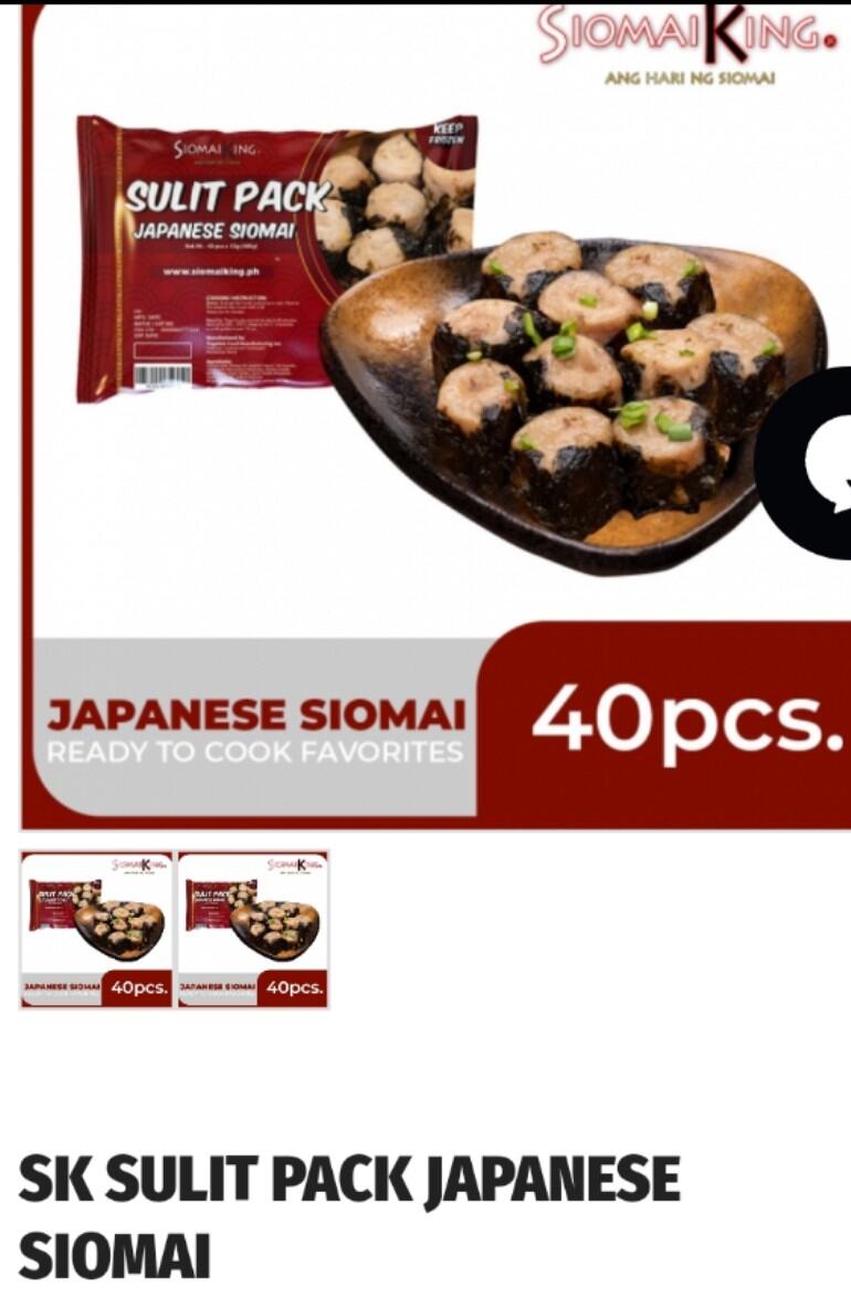 SK Japanese Siomai-Sulit Pack