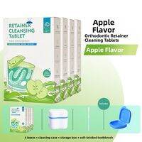 Y-kelin | Orthodontic Retainer Cleaner Apple Flavor 30 Pieces
