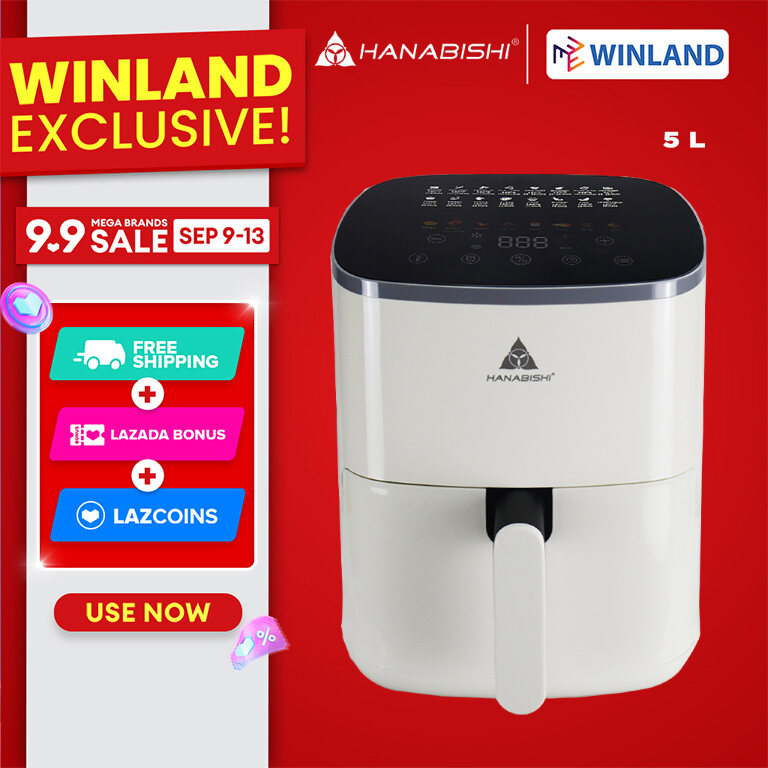 Hanabishi Winland Air Fryer 5.0L HAFRYER-50DIG