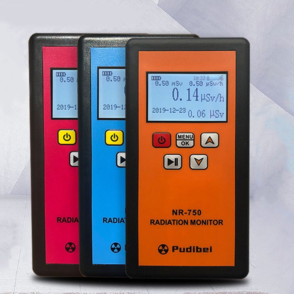 NR-750 850 950 Nuclear Radiation Detector β Y X-ray Detection Lcd Display Household Radioactive Tester Handheld Geiger Counter