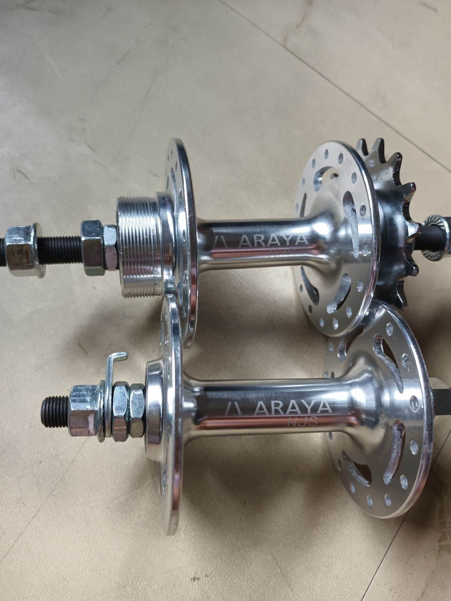 Araya NJS Fixie hub Roadbike hub 32 holes 36 holes Taiwan copy