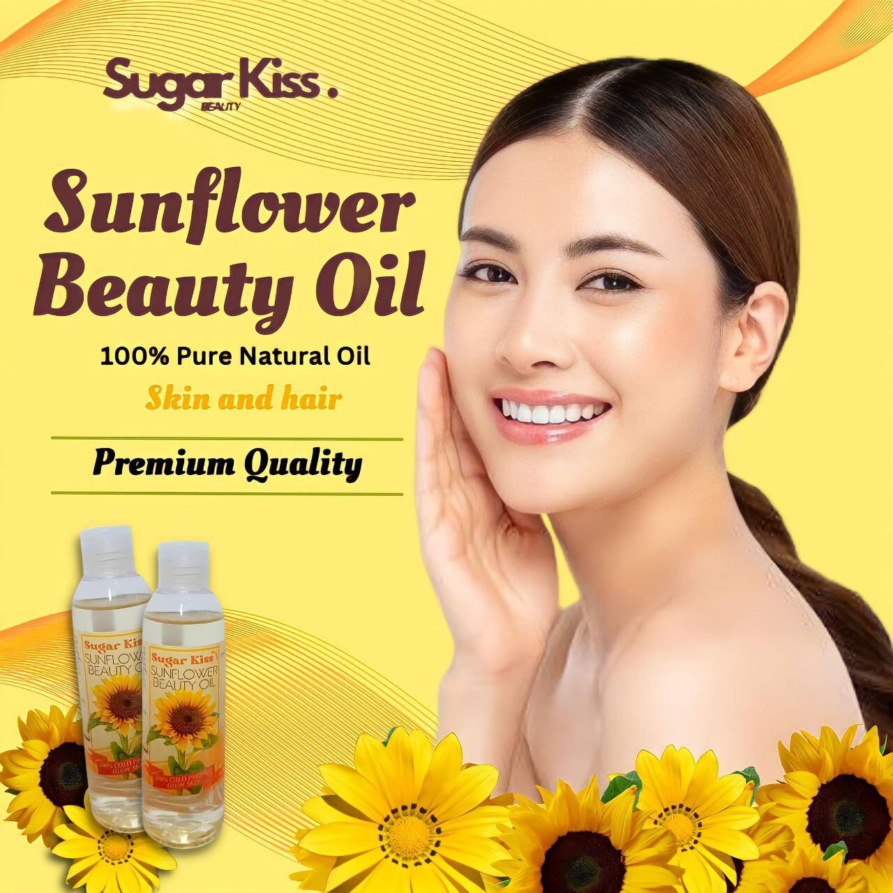Sunflower Oil Reseller Package Whitening & Miracle Oil by Sugar Kiss