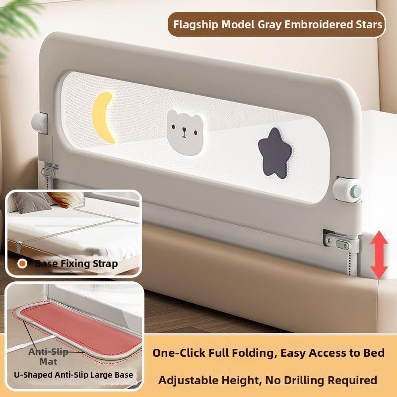ZUNYI | Baby Bedside Safety Guard Rail Easy Install