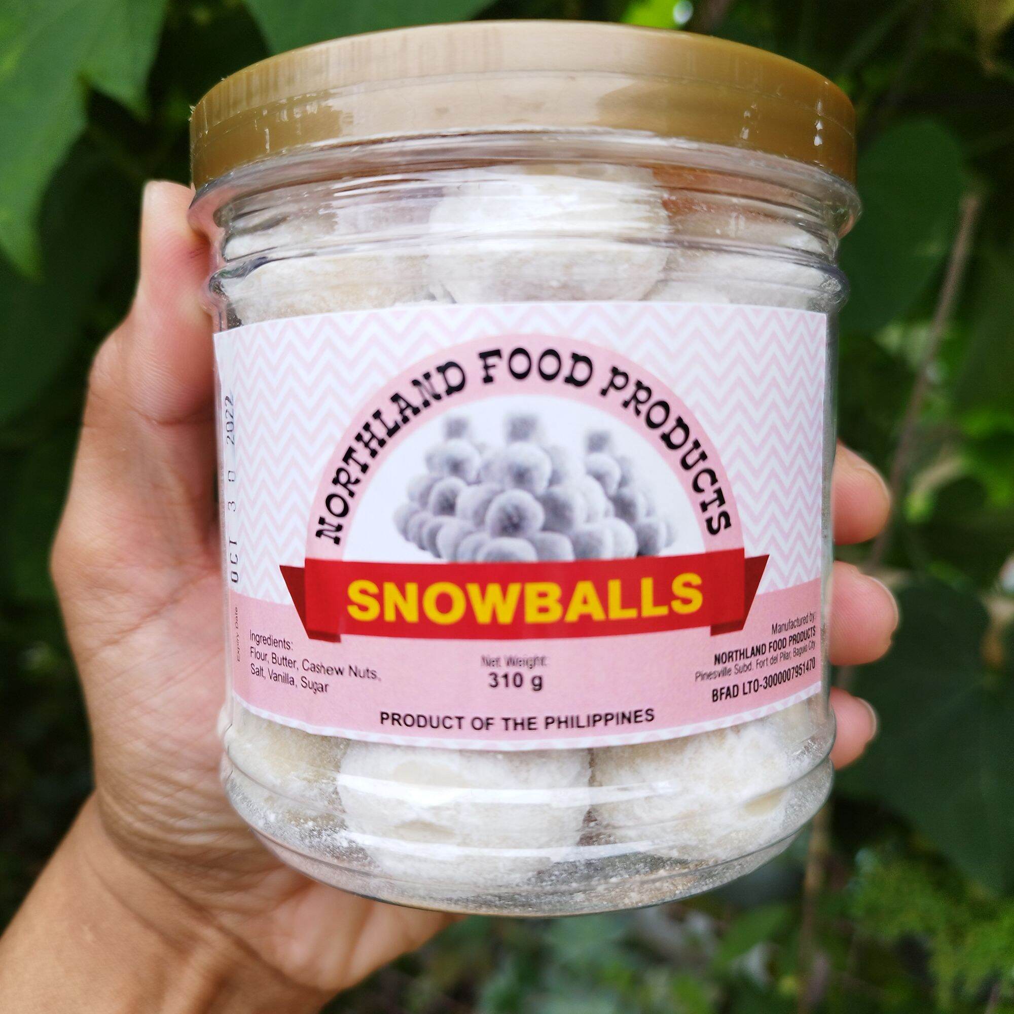 Snowballs by Northland food products, Baguio cookies, Baguio sweets, Baguio pasalubong, Baguio delicacies
