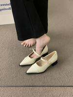 XUJIA | Mary Jane Style Single Shoes Heels