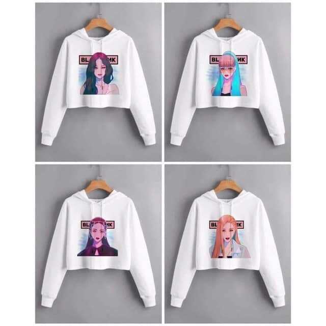 blackpink crop top jacket