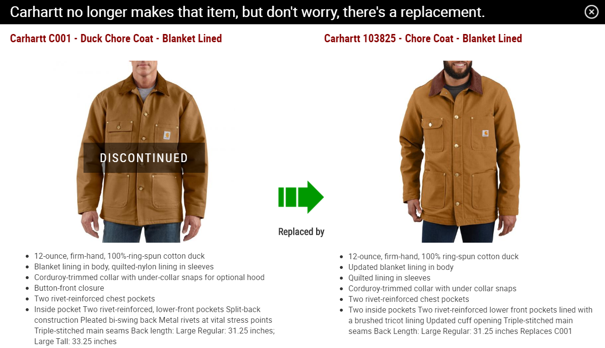 Carhartt c001 on sale