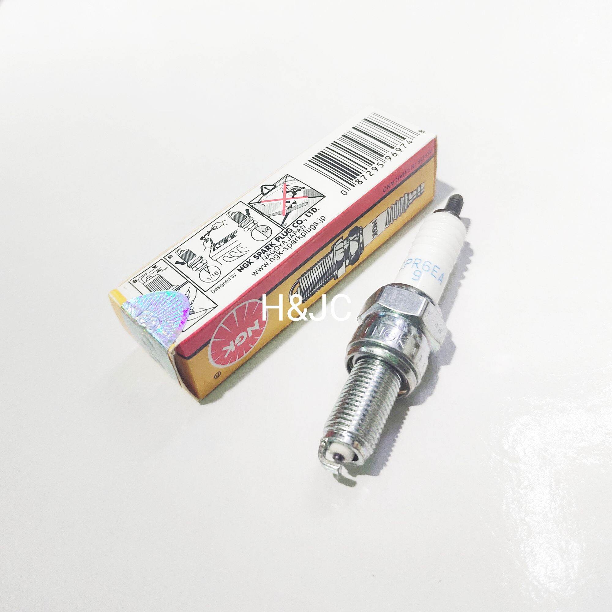 Motorcycle Spark Plug NGK CPR6EA9 Cb125/Xrm125/Wave125/Dash 110/Gixxer