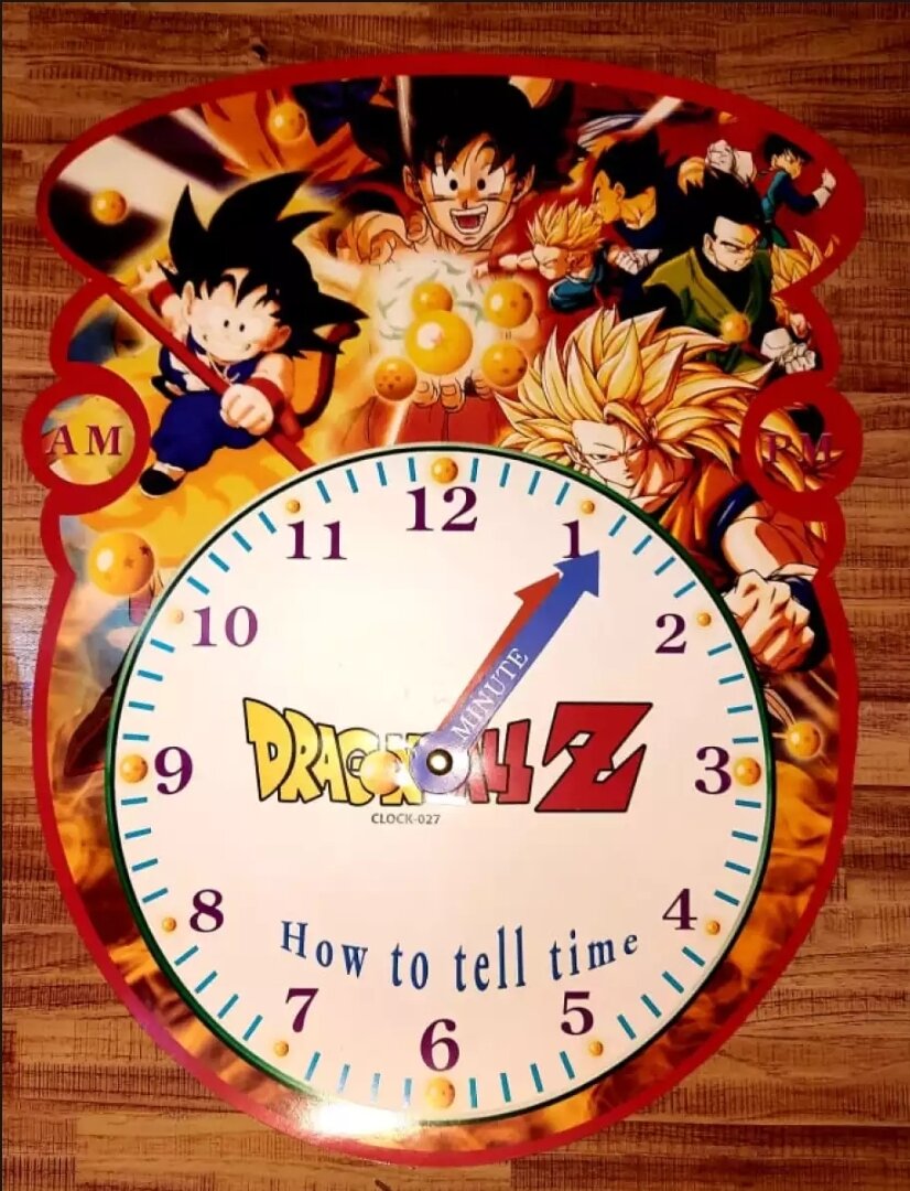 Paper Toy Clock For Kids ( Random Designs ). 
