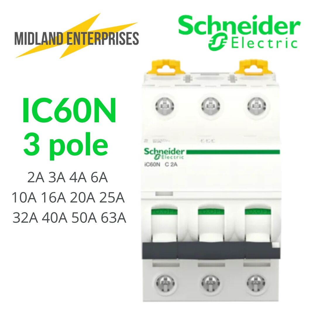 Schneider Ic N Miniature Circuit Breaker Pole A A A A A A