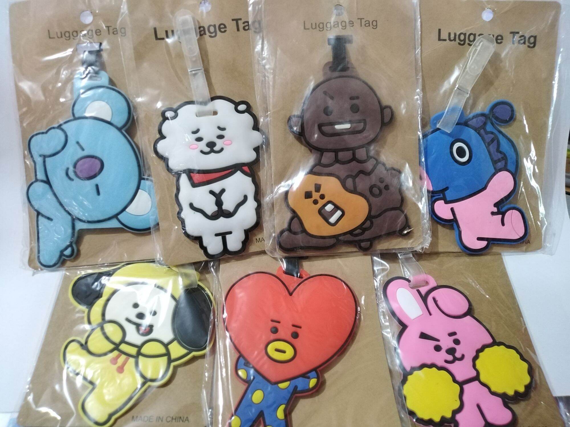 BT21 BTS Luggage tag *With freebie: BTS photocard* | Lazada PH