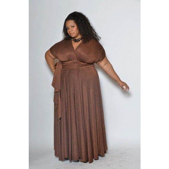 infinity dress styles for plus size