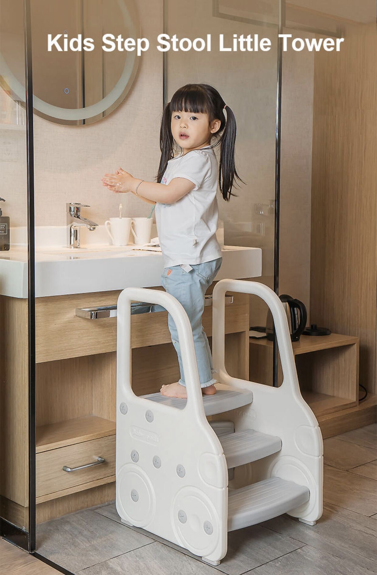 Kids Three Car Step Stool Potty Training Lazada PH